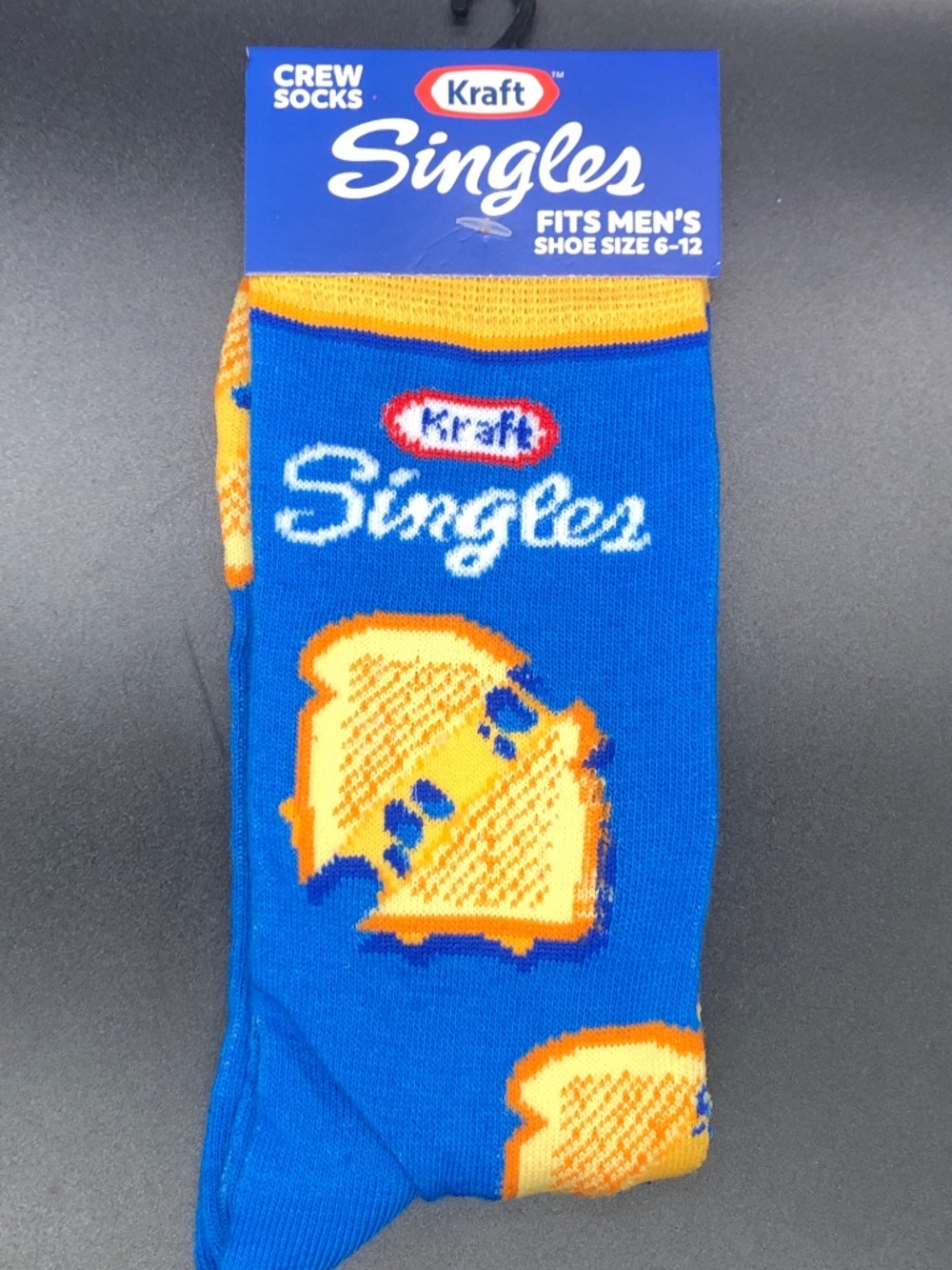 Men’s Kraft Singles Socks Size 6-12